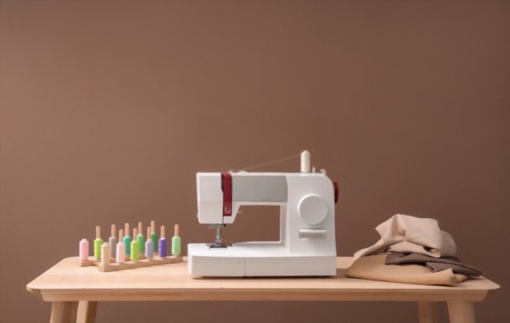 Industrial embroidery machine.For create patterns on textiles.